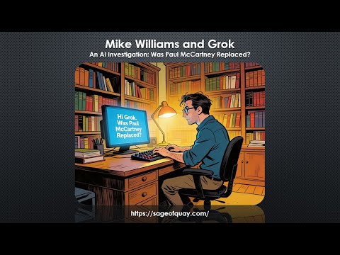 Sage of Quay® - Mike Williams - An AI Investigation: Was Paul McCartney Replaced? (Jan 2026)