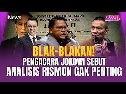 BLAK-BLAKAN! Pengacara Jokowi Sebut Analisis Rismon Gak Penting | Rakyat Bersuara