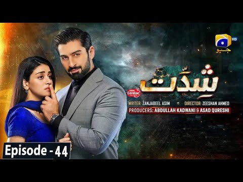 Shiddat Ep 44 [Eng Sub] Muneeb Butt - Anmol Baloch - Digitally Presented by PEL - 1st July 2024
