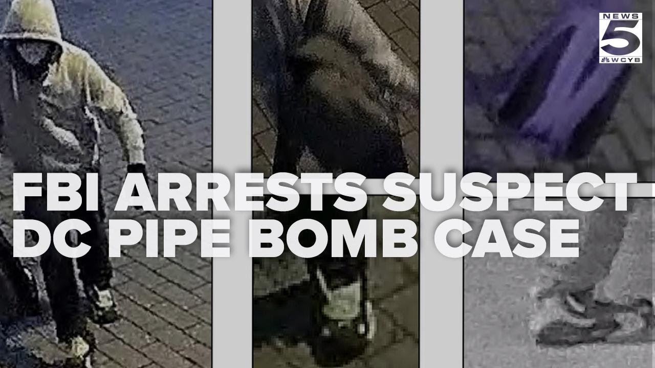 FBI arrests suspect in DC pipe bomb case on eve of Jan  6 riot, Bondi announces