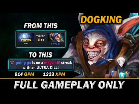 enemy tip DOGKING and this is what happened - Full Gameplay Meepo #489