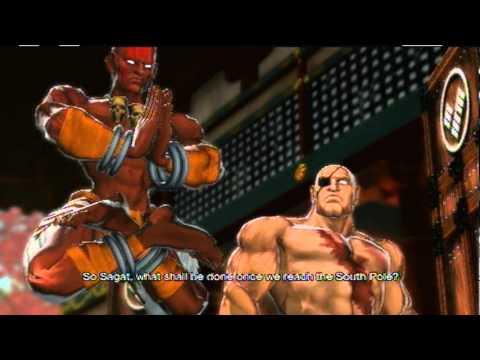 Street Fighter X Tekken - Sagat & Dhalsim Gameplay