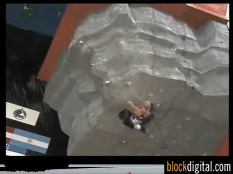 Natalija Gros @ climbing World championship in Aviles/Spain