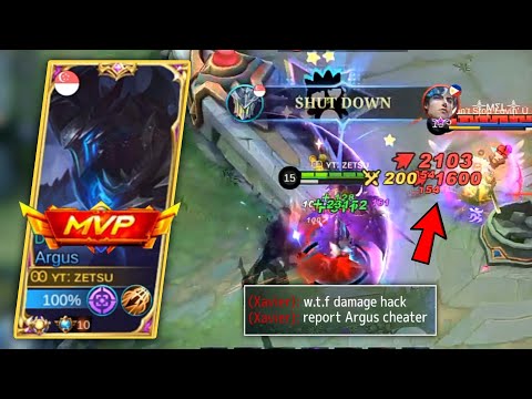 WTF DAMAGE!!! ARGUS BRUTAL ONE SHOT BUILD | ARGUS BEST BUILD 2022 | MOBILE LEGENDS