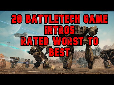 20 Battletech Game Intros Ranked Worst to Best