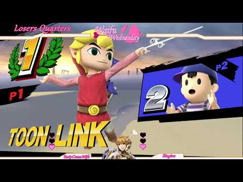 WW52 Fiora - TastyComaWife (Link, Toon Link) vs Engine (Ness) - Losers Quarters