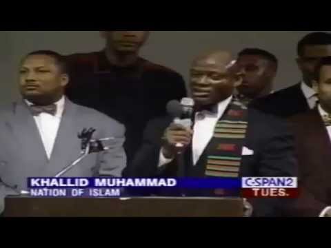 Dr. Khalid Muhammad - The Black Holocaust Howard University