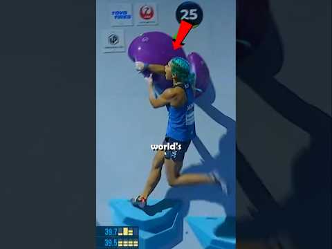 This Japanese Climber Just Humiliated the worlds best