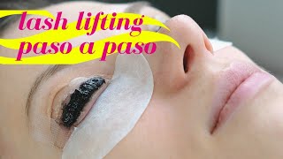 🔴🔴LIFTING DE PESTAÑAS TUTORIAL PASO A PASO