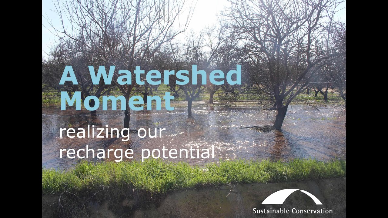 A Watershed Moment: Realizing our Recharge Potential