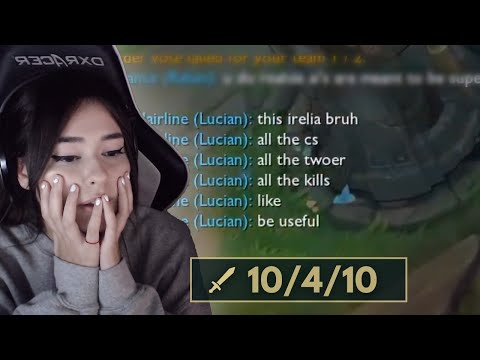 HOW TO BE FED AND USEFUL W/ IRELIA ! ! !
