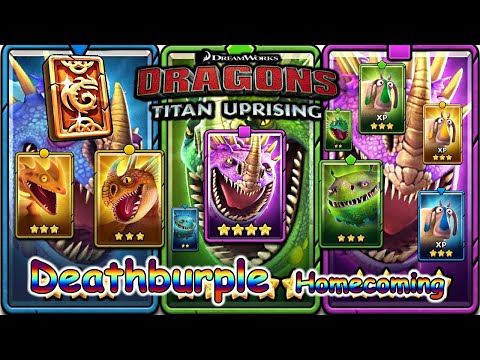 Dragons: Titan Uprising / Deathburple Homecoming / Full Battle / BP 8200+