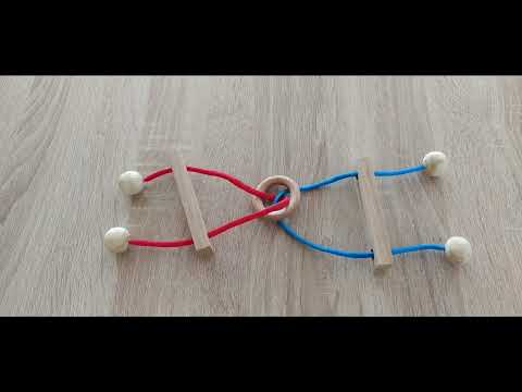Wooden Ring Puzzle Solution