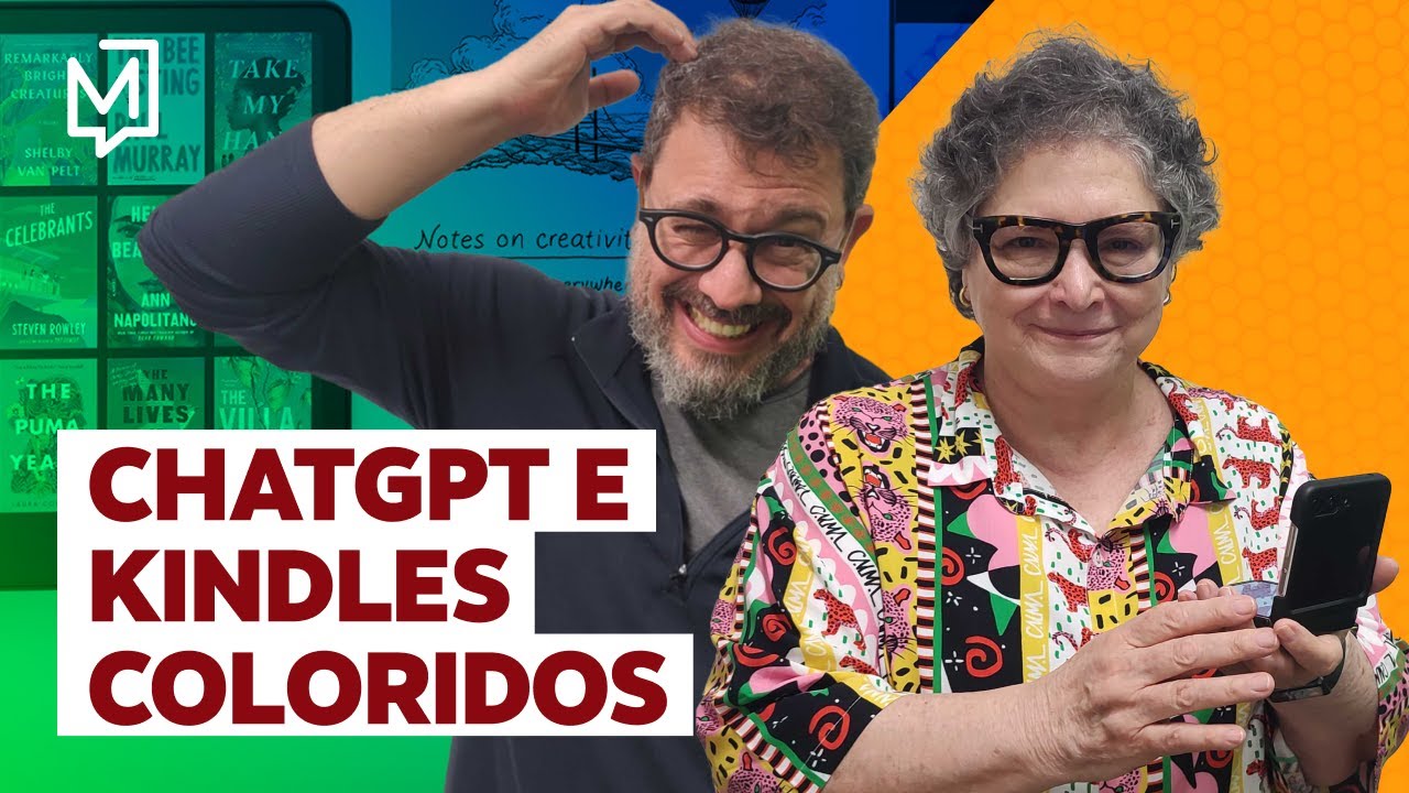 ChatGPT libera atualização com novo modo de voz e lançamento do Kindle colorido | Pedro+Cora