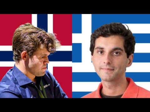 Magnus Carlsen vs Nikolas Theodorou | Live chess, chess.com