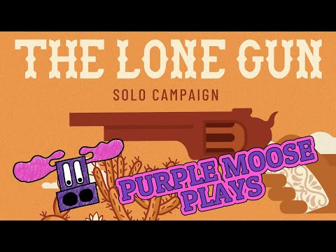 Purple Moose Plays...Fliptown: The Lone Gun Solo Campaign Expansion - review copy