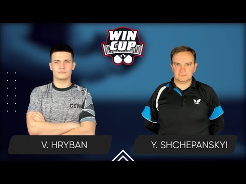 21:45 Vadym Hryban - Yurii Shchepanskyi West 6 WIN CUP 03.01.2024 | TABLE TENNIS WINCUP
