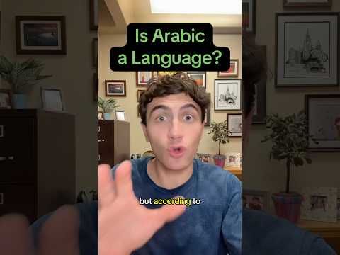 Is Arabic Actually a Language? #sponsored