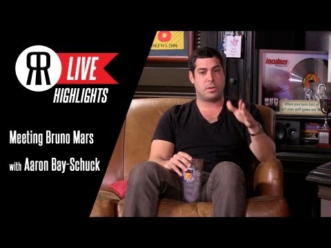 Aaron Bay-Schuck talks about meeting Bruno Mars for the first time