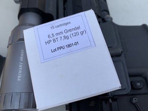6.5 Grendel (6.5x39mm), 120gr BTHP, Prvi Partizan Review