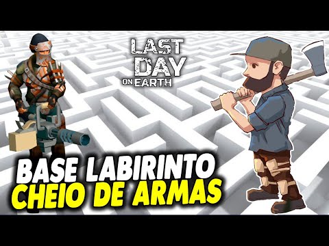 INVADIR UMA BASE LABIRINTO CHEIO DE ARMAS - Last Day On Earth