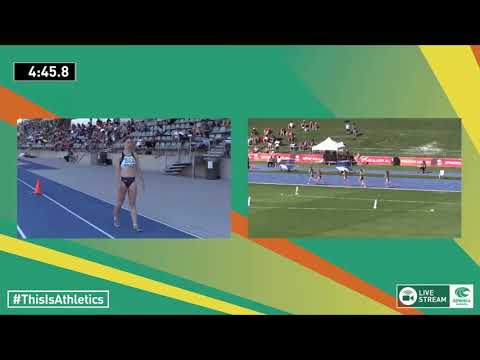 U15 Womens 2000m Steeplechase - Final 1 - 2018 Australian Junior Athletics Championships
