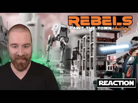 Rebels Paint the Town Orange - LEGO Stop Motion (2015) - Fan Film Reaction!