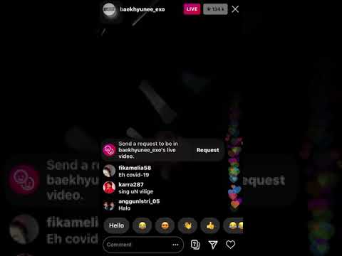 BAEKHYUN Instagram  (IG)Live //SINGING// May 10 2020