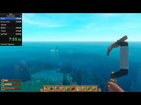 Raft Speedrun Tangaroa HARD any% 2:49:01