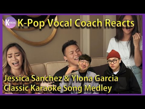 K-pop Vocal Coaches react to Jessica Sanchez & Ylona Garcia