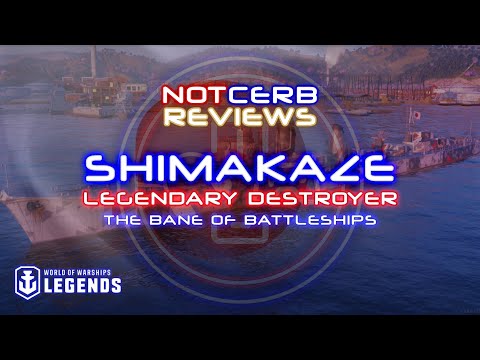 Shimakaze Review - Legendary Destroyer - World of Warships: Legends