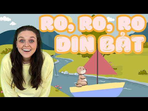 Molly og Mi 🚣🏼 Ro, ro, ro din båt 🚣🏼 (Barnesanger på norsk)