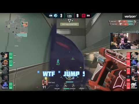 SEN TenZ Insane Frenzy ACE In First match | Shroud reaction