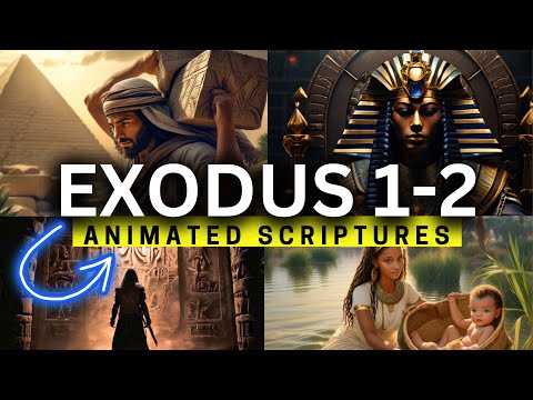 ISRAELITES ENSLAVED IN EGYPT | Exodus 1-2 | Episode 25 | Animated Scriptures | Audio Bible