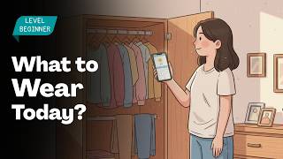 How to Choose What to Wear Every Day | Easy English Conversation (Beginner) | Daily English