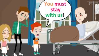 The last moments of Lucas's mother - English Comedy Animated - Lucas English