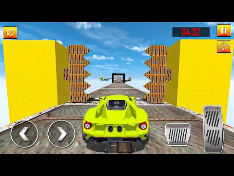 Stunts Racing Car Driver - Impossible Tracks #4 | Gameplay Android