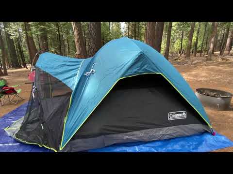 Coleman 6 Person Carlsbad with Screen Room Fast Pitch Set Up Review