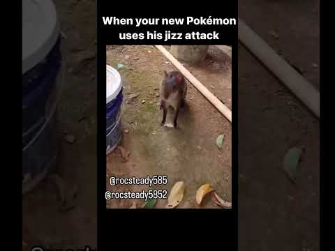 When Your New Pokémon Uses Its Special Move #pokemon #jizz #attack #short #viral #memes #funny #sub