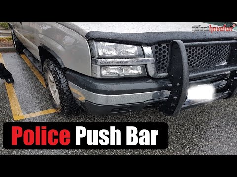 Silverado (Interceptor) Go Rhino Push Bumper /Bar | AnthonyJ350