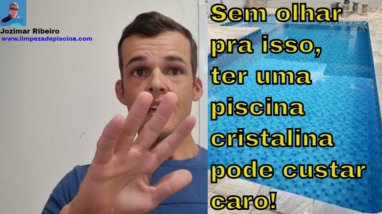 5 coisas que não deixam a água da piscina ficar cristalina