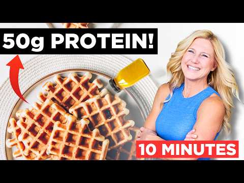 High Protein Waffle Recipe With A Twist (Stay Full for Hours!)