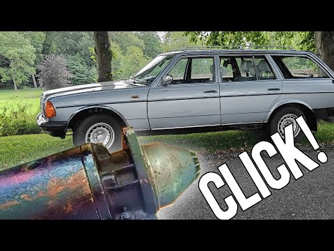 Mercedes Benz S123 300TD | How To Replace The Starter