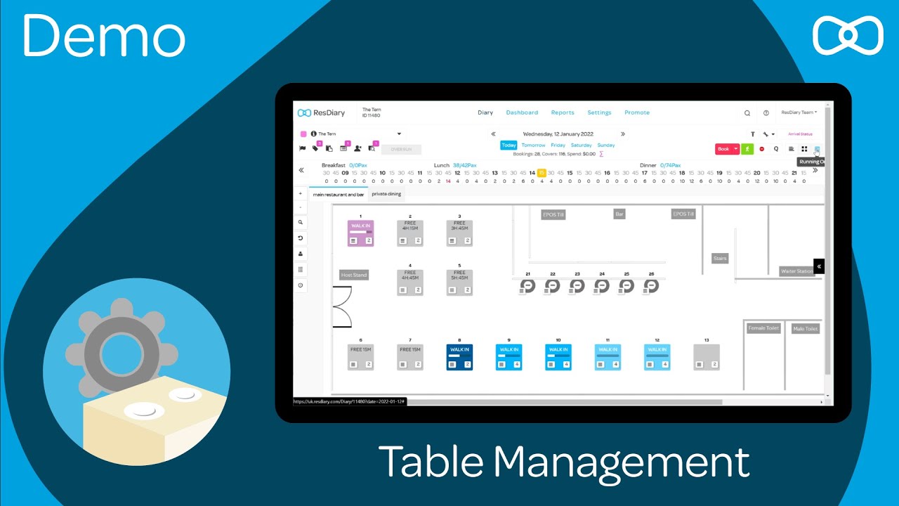 Demo: Table management