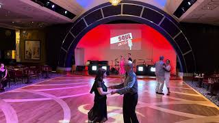 Cunard Queen Mary 2, March 2025. Recorded music, You Must Have Been A Beautiful Baby, a Swing