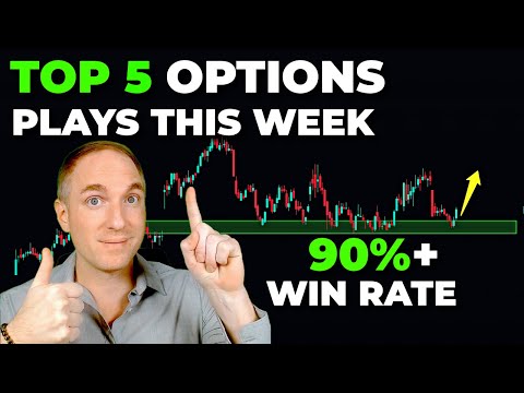 Top 5 Weekly Options Plays + 10 BONUS Plays! (Jan 26 - Jan 30)