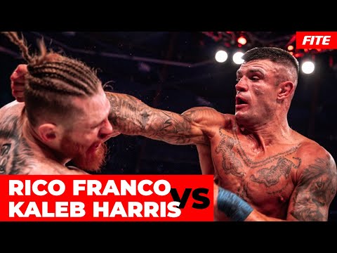 That is just INSANE! Rico Franco vs Kaleb Harris at BKFC 46 #knockdowns