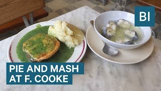 We Tried Pie, Mash, and Jellied Eels At One Of London