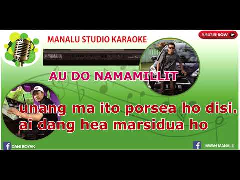 AU DO NAMAMILLIT  - KARAOKE BATAK -VERSI KEYBOARD