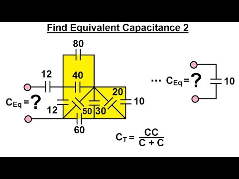 Electrical Engineering: Ch 6: Capacitors (18 of 26) Find the Equivalent Capacitance 2